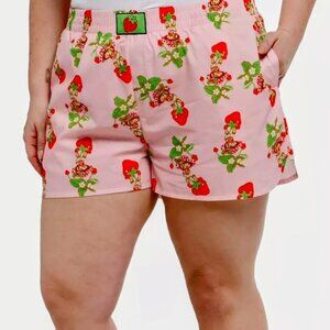 Hot Topic Strawberry Shortcake Women's Plus Size Boxers 2X